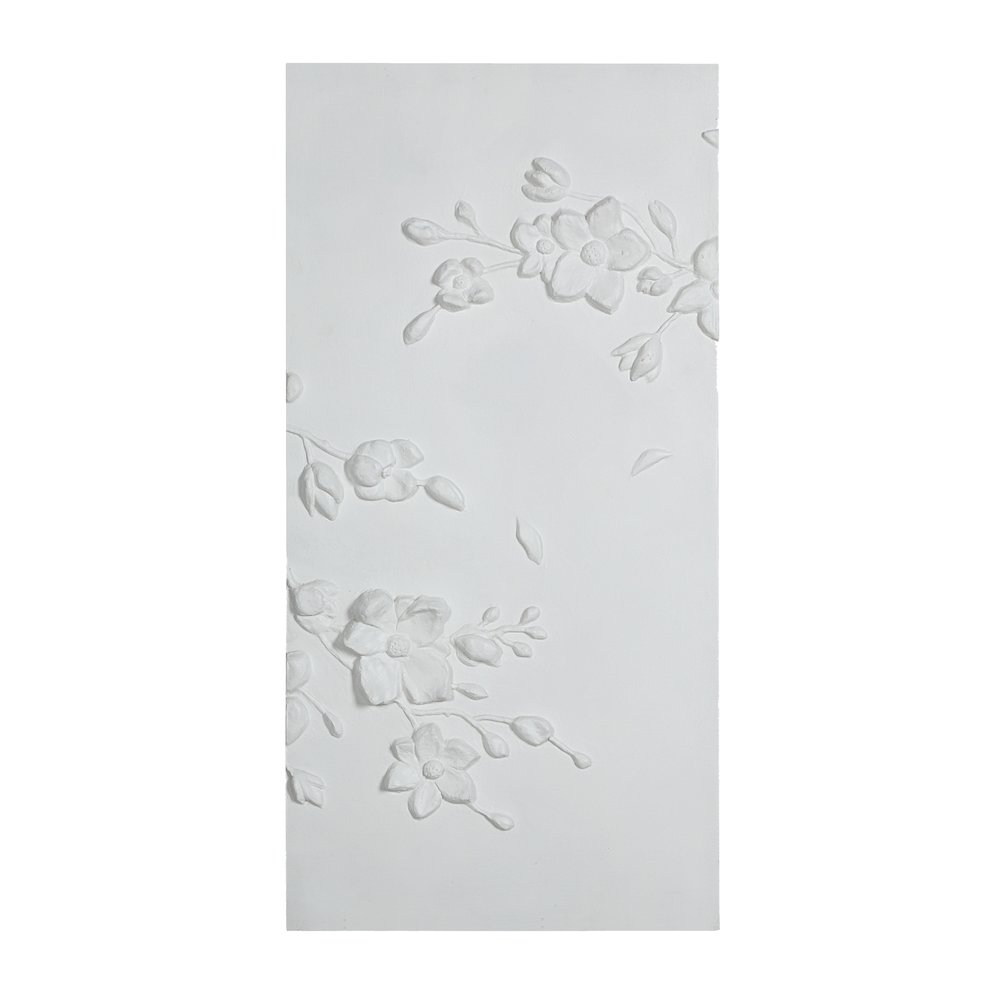 Beaudelaire 20" Wide Wall Decor, Matte White. Picture 8