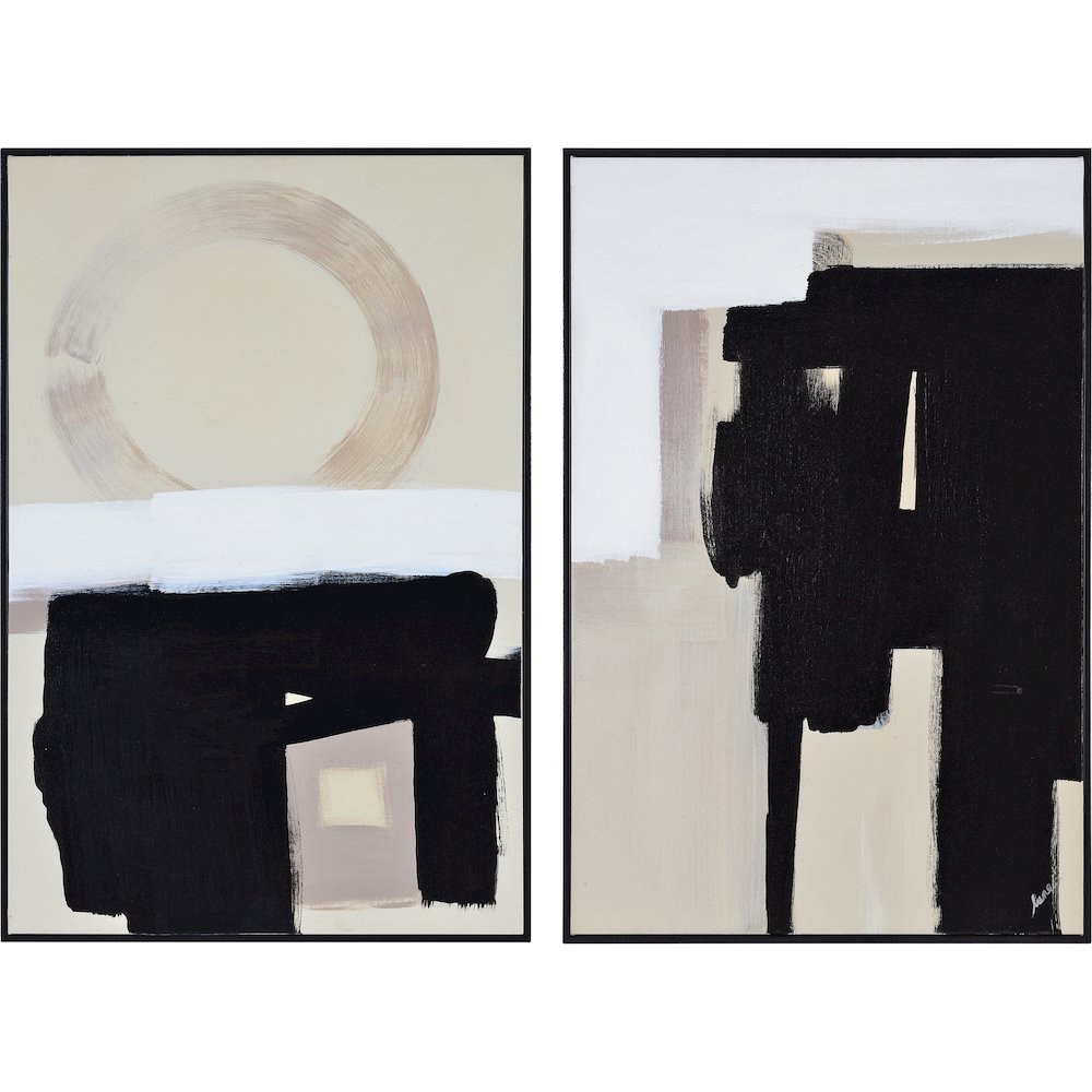 Telesto Canvas Wall Art, Set of 2. Picture 1