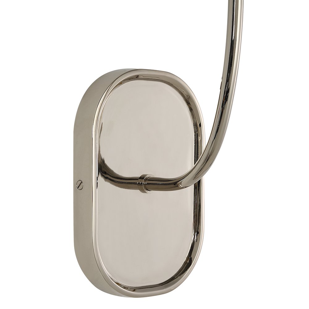 Annona 15.75" Height Wall Sconces, Polished Nickel. Picture 4