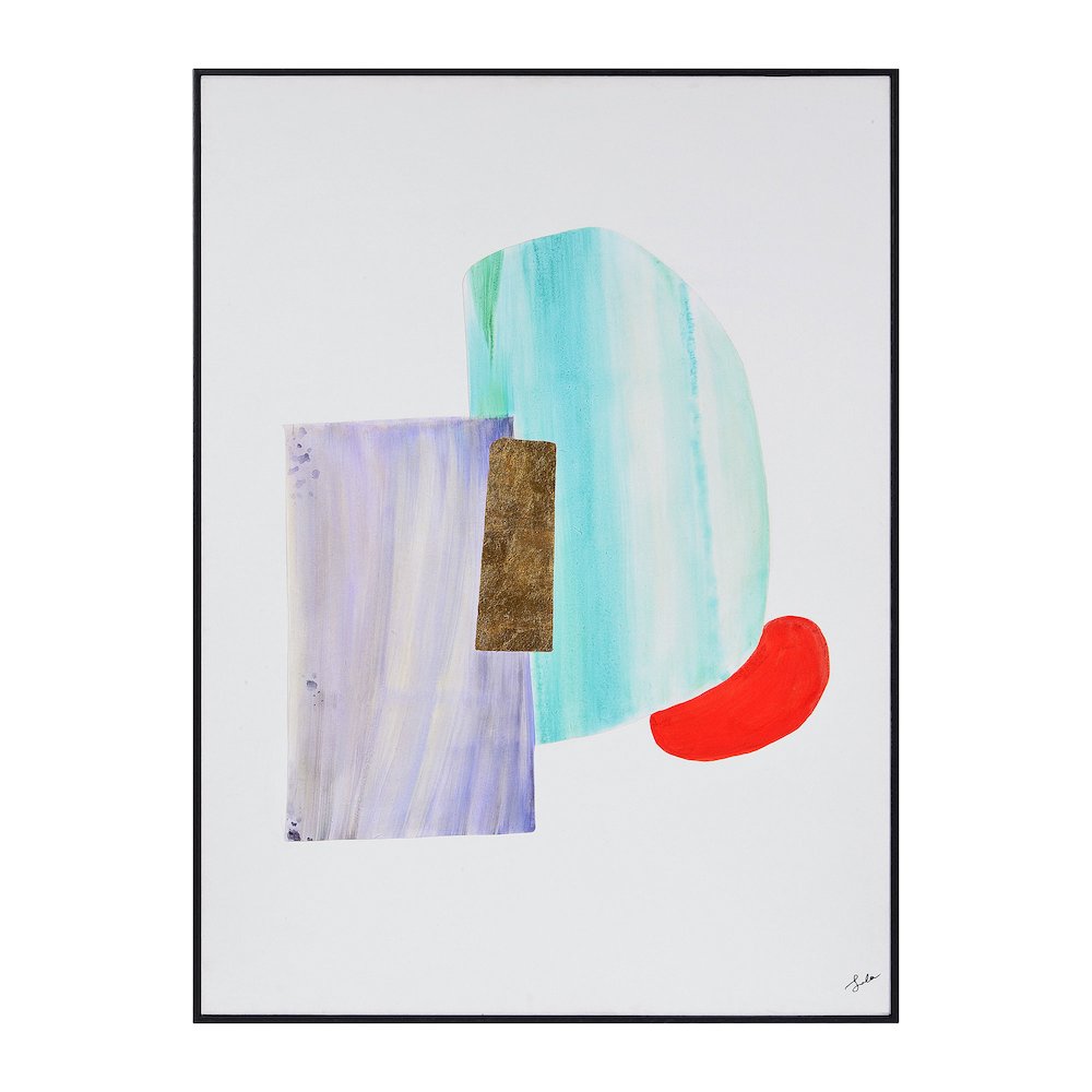Esmererlda Rectangular Canvas Art. Picture 1