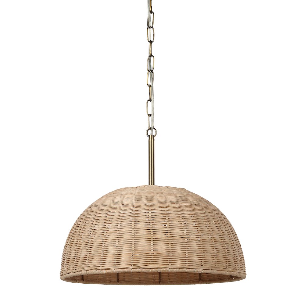 Ciara 77" Height Ceiling Fixture, Dark Antique Brushed Brass. Picture 1