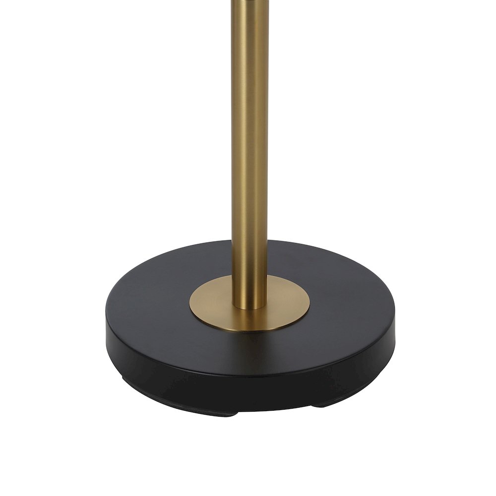 Meander 71" Height Floor Lamp, Yellow. Picture 4