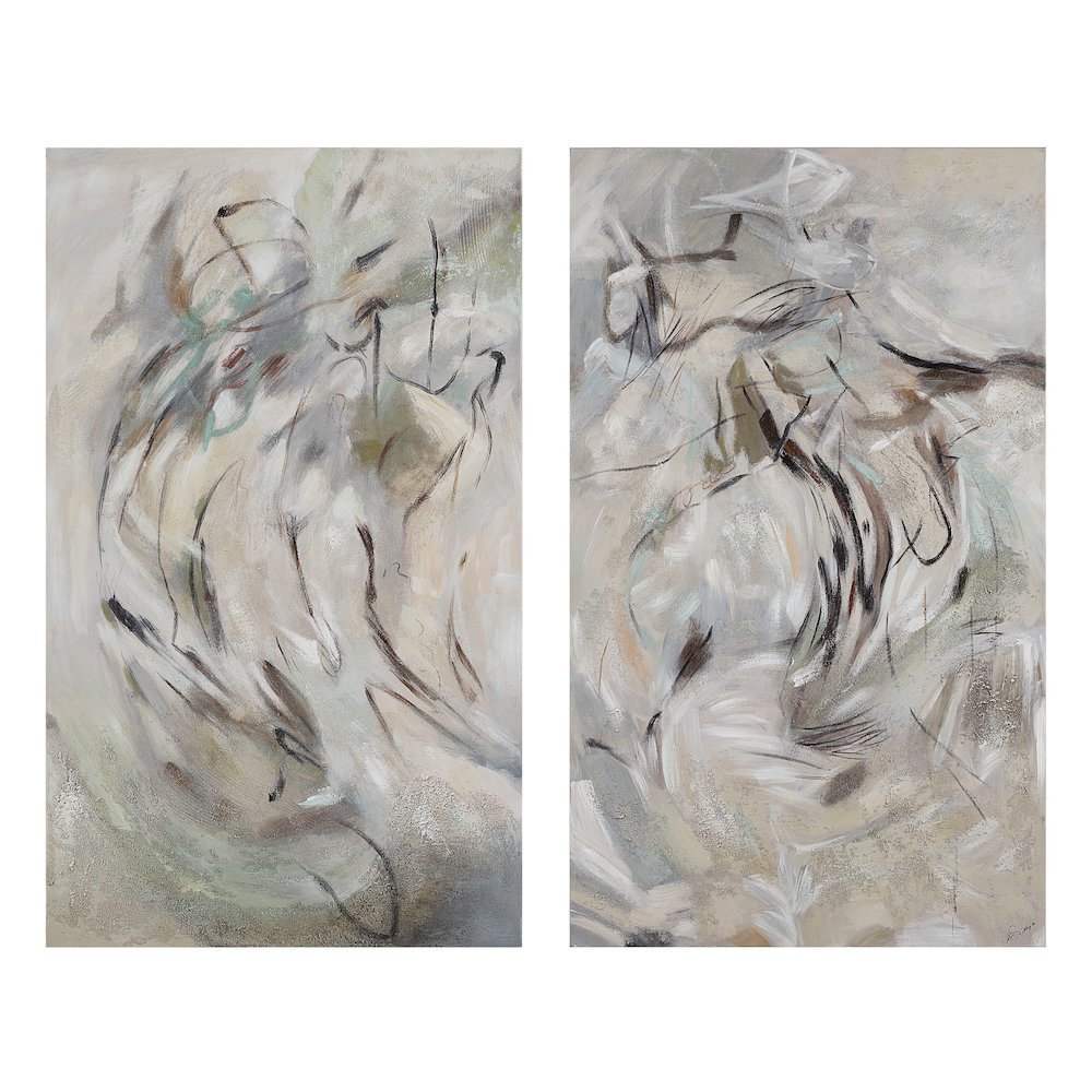 Torres 50" H x 30" W Canvas Art, (2 Piece Set). Picture 1