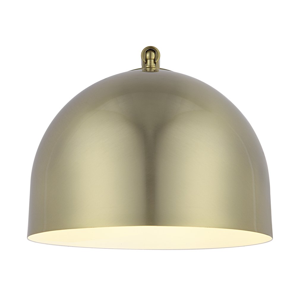 Conali 8" Burnished Brass 1-Light Wall Sconce. Picture 4