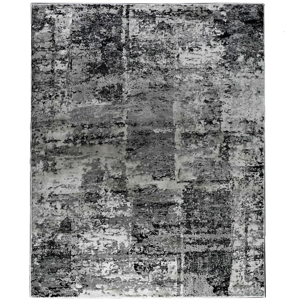 Ariella 2’7 X 10 Power loomed Indoor Rug, Grey. Picture 1