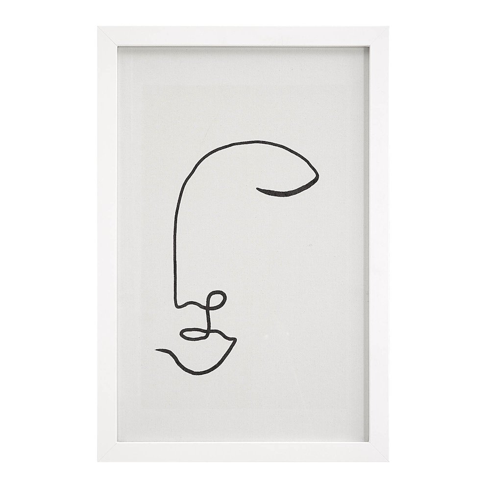 Priyanka 7 Piece Wide Wall Art, White. Picture 11