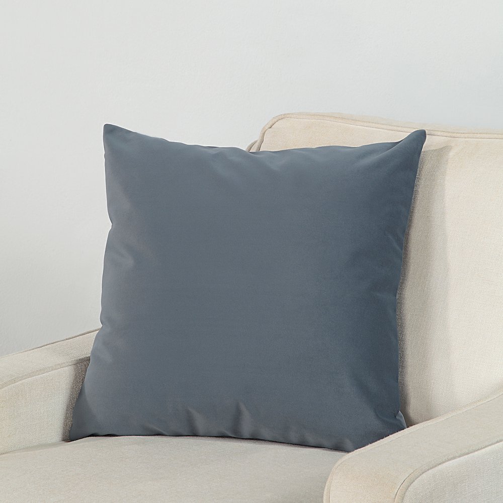 Edinburgh 20X20 Indoor Pillow, Dark Teal Blue. Picture 2