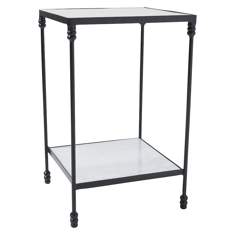 Giulia 24" Height Table, White. Picture 5