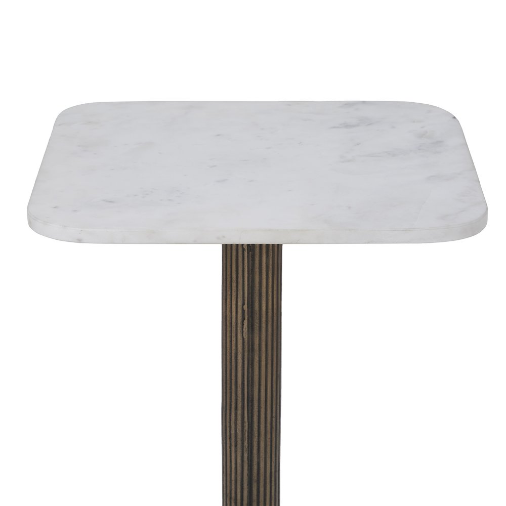 Allard Side Table In Brown Color. Picture 3