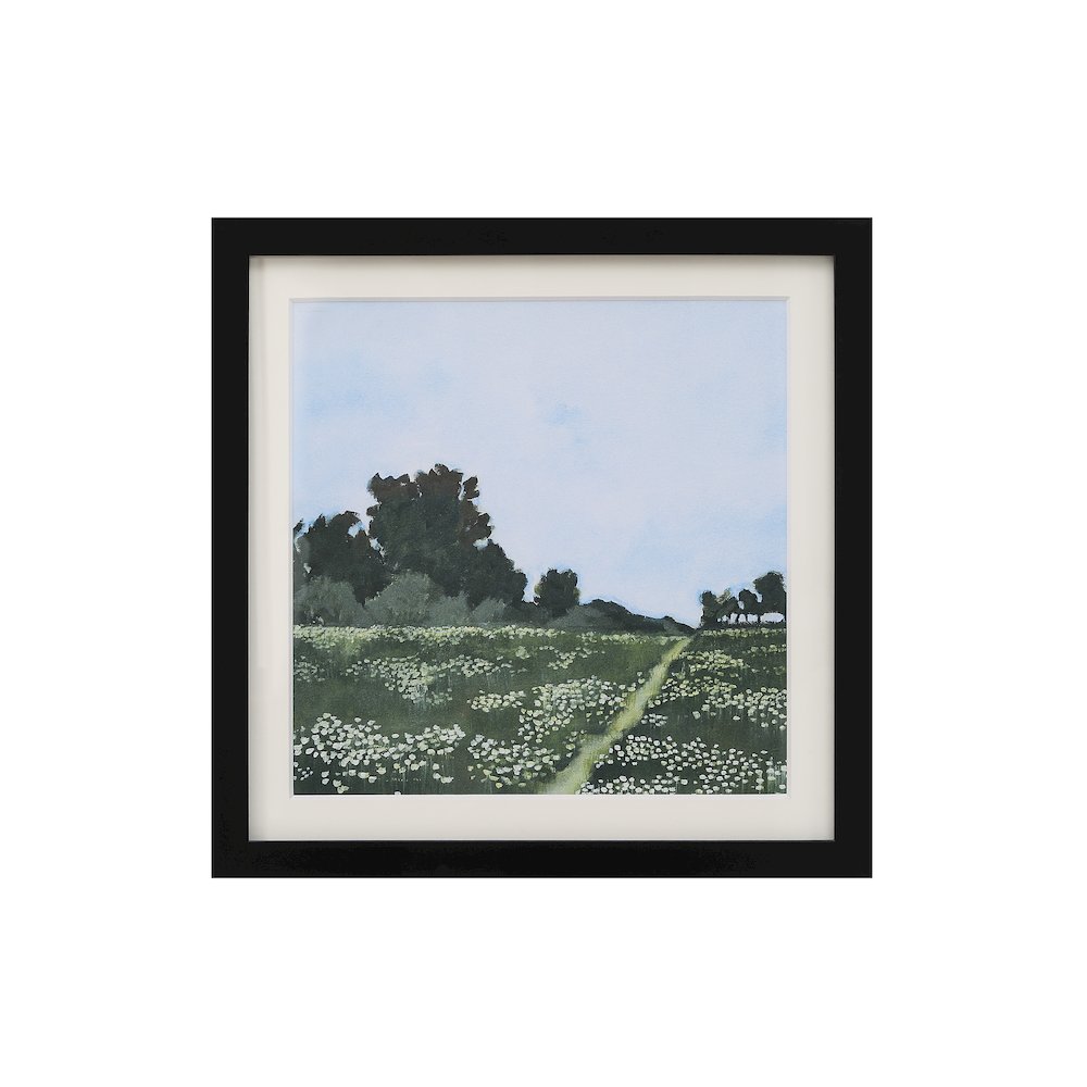 Olmo 14" Wide Wall Decor, Matte Black. Picture 1