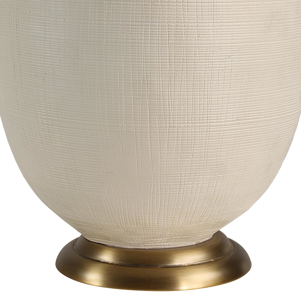 Cartagena 28.5" Height Table Lamp, White. Picture 4