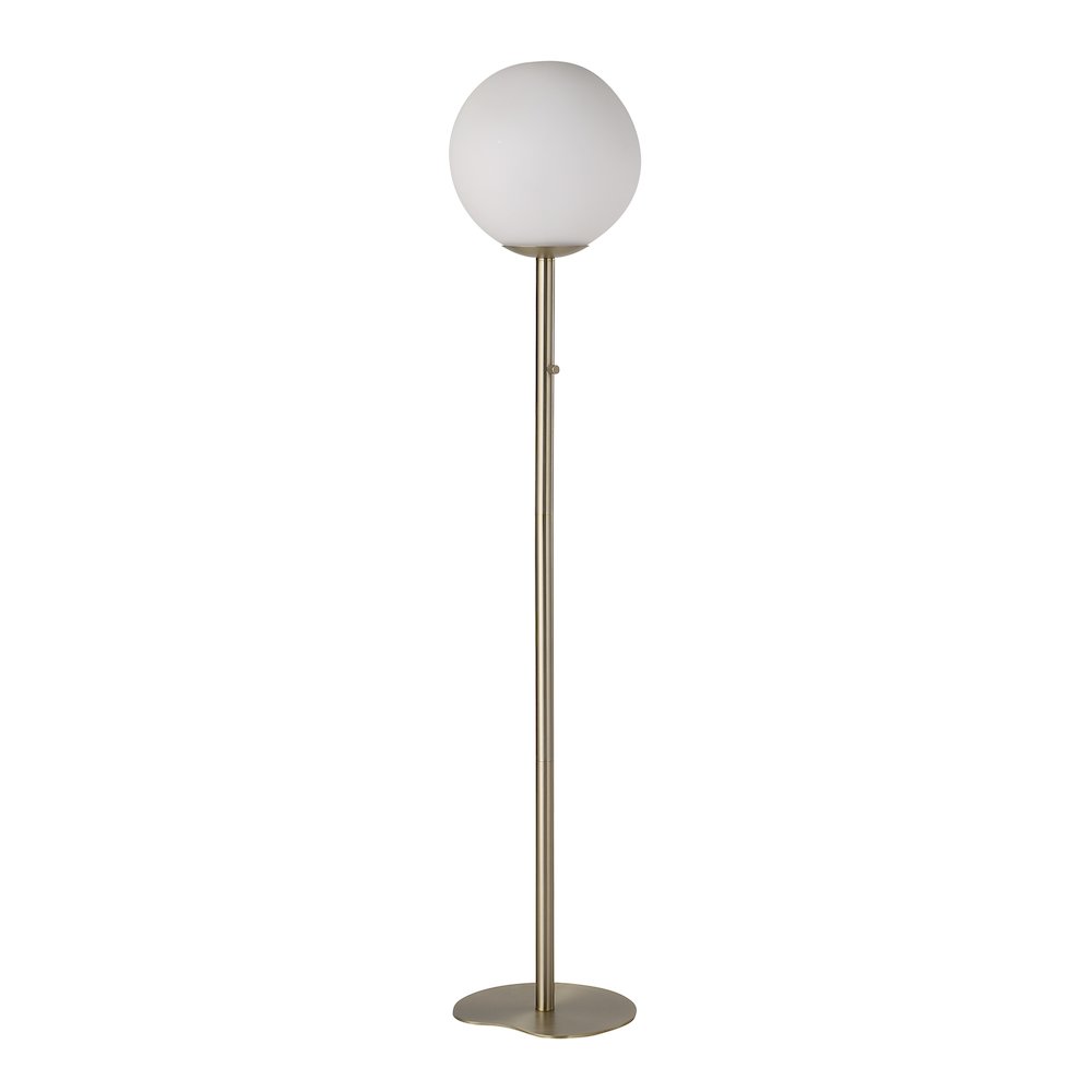 Koloa 61" Height Floor Lamp, Yellow. Picture 5