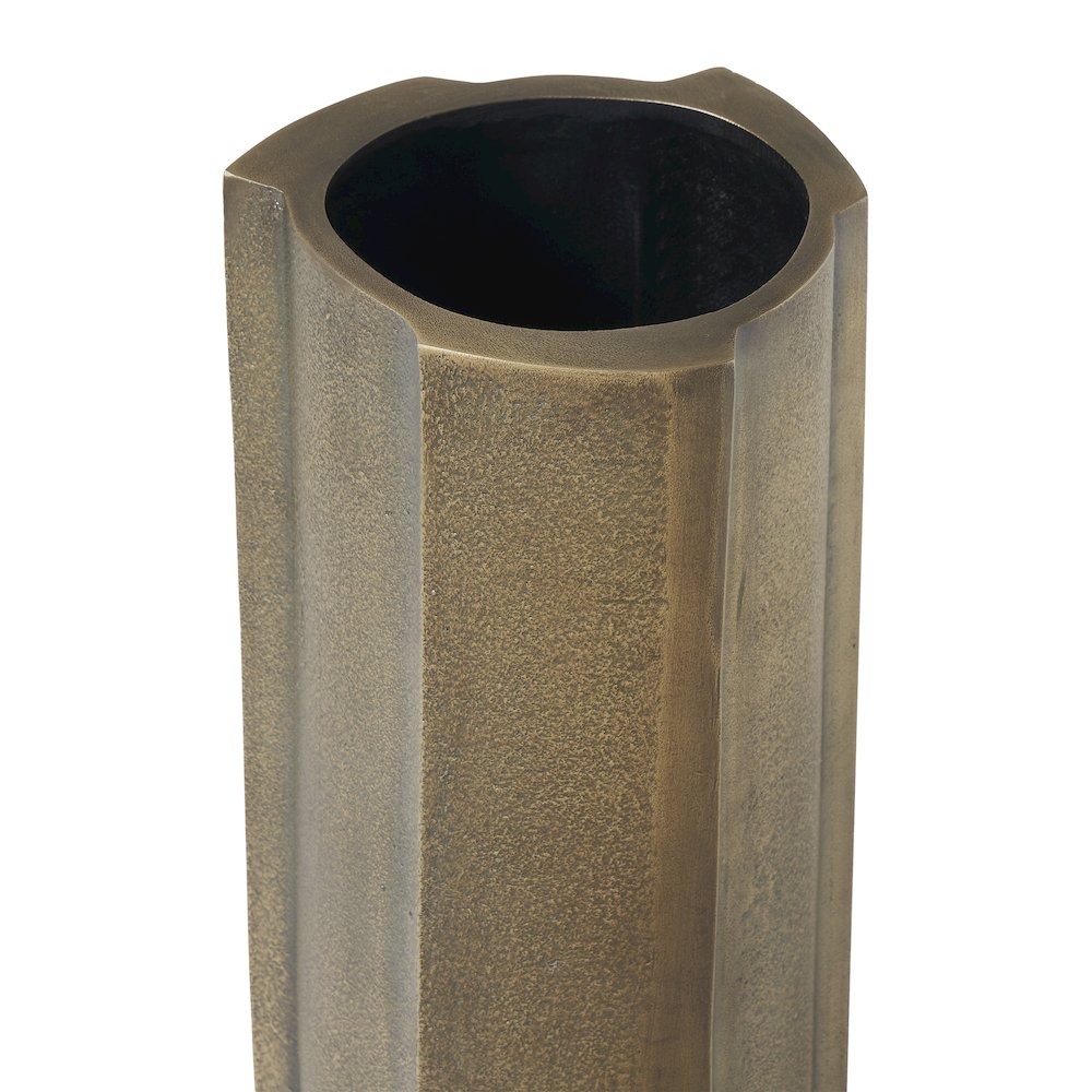 Interlude Indoor Vase, Yellow. Picture 3