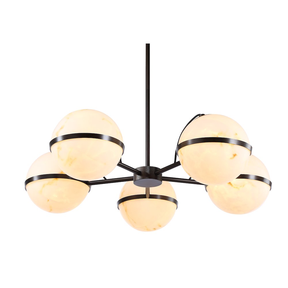 Roca 69.25" Height Ceiling Fixture, Dark Antique Bronze. Picture 3
