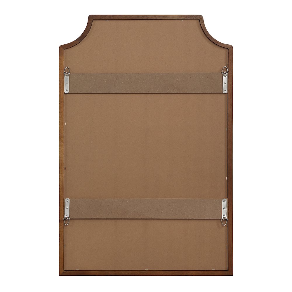 Sintra 36" H x 24" W Wall Mirror, Brown. Picture 4