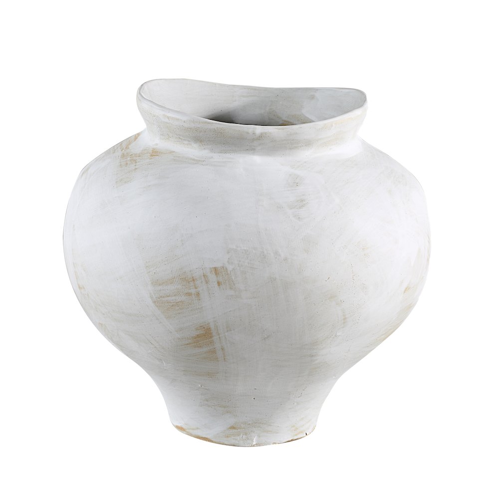 Elia Indoor Vase, White. Picture 4
