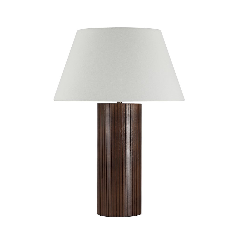 Sanya 26" Height Table Lamp, Brown. Picture 1