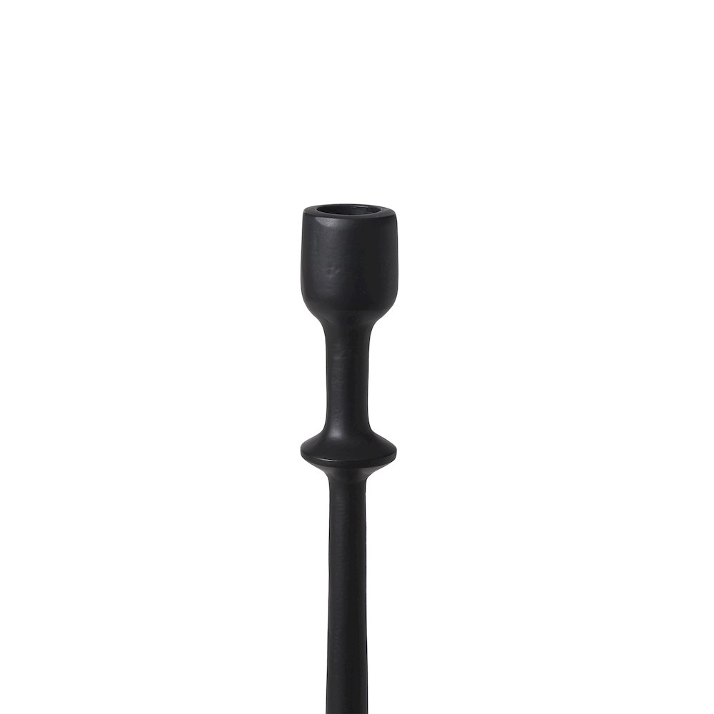 Albero Candle Holder, Matte Black. Picture 7