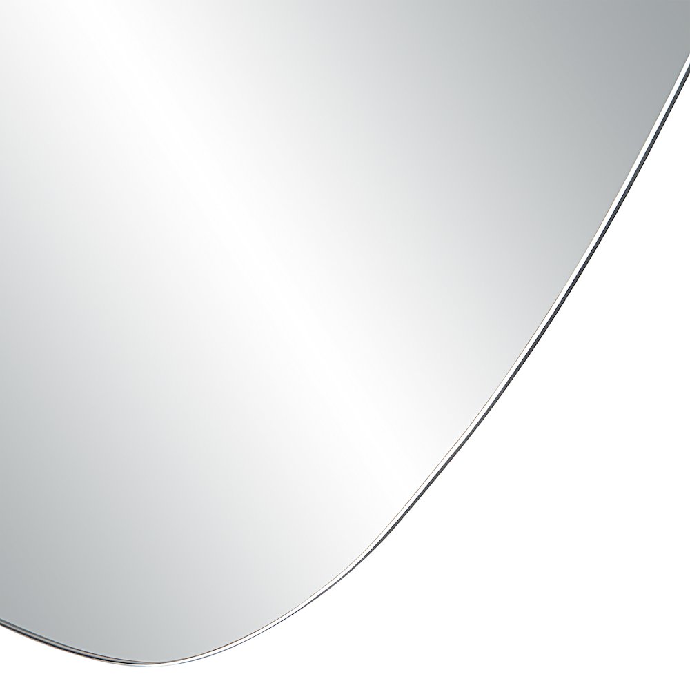 Angelonia 45" Tall Irregular Rectangular Oval Mirror. Picture 5