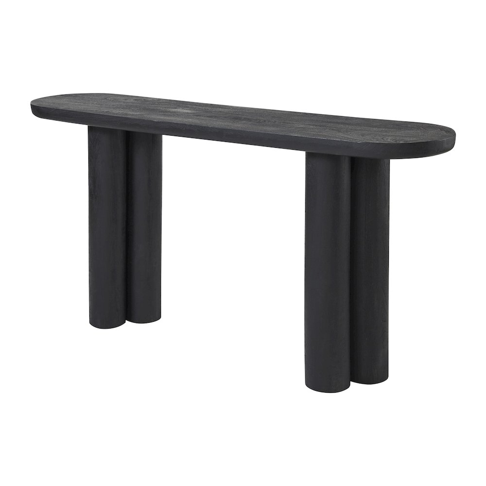 Dayna Console Table In Black Color. Picture 3