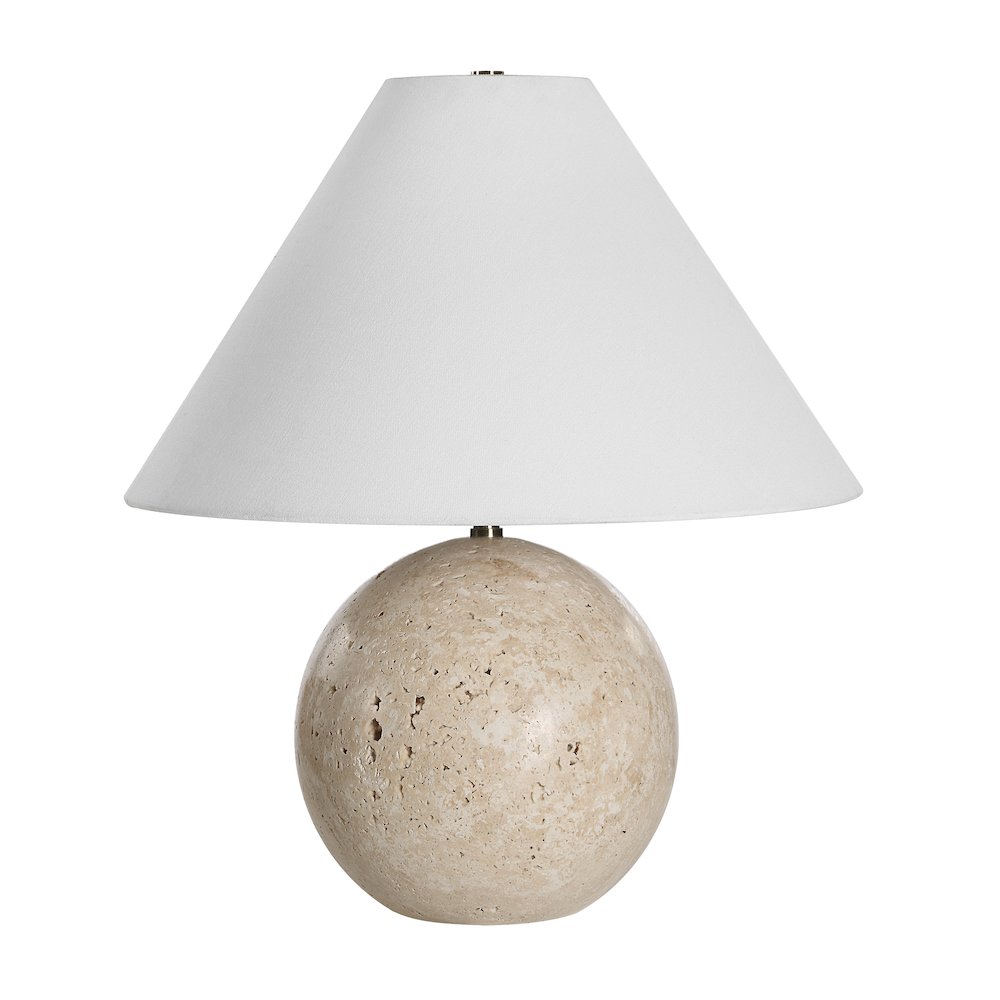Assen Table Lamp In Beige Color. Picture 1