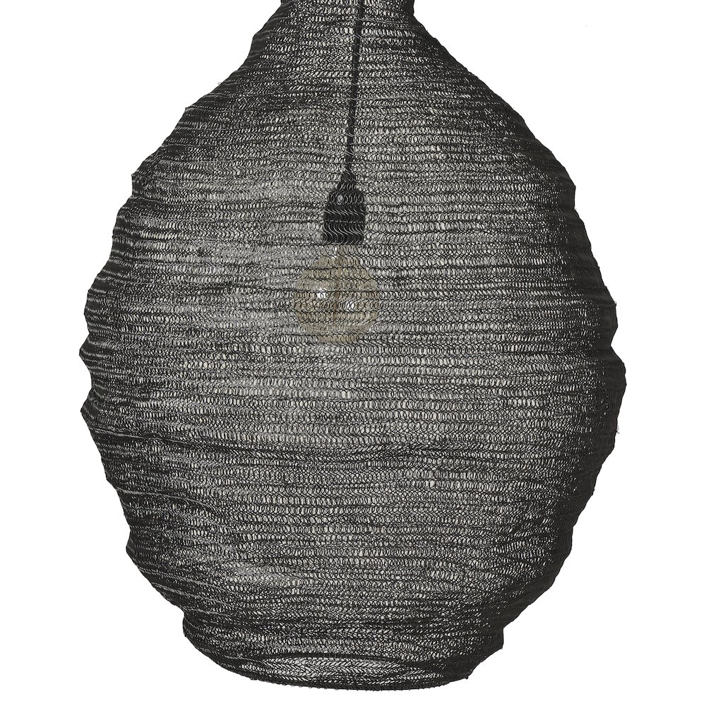Corfu 148.5" Height Ceiling Fixture, Black. Picture 4