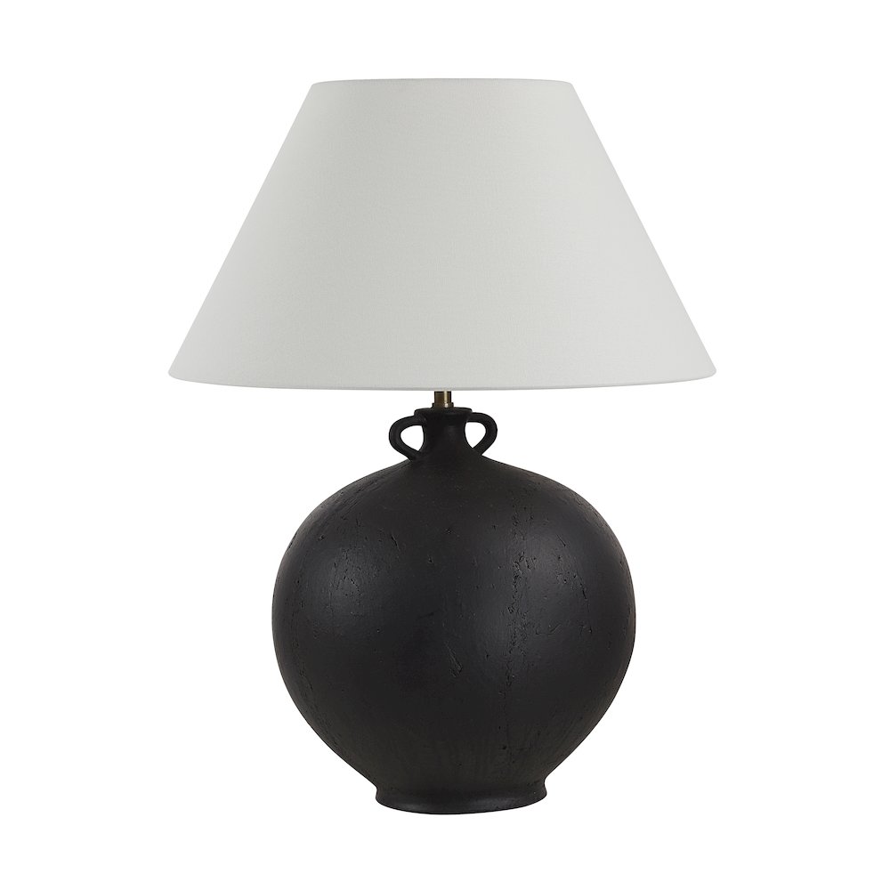Alicia 24.5" Height Table Lamps, Antique Black. Picture 3
