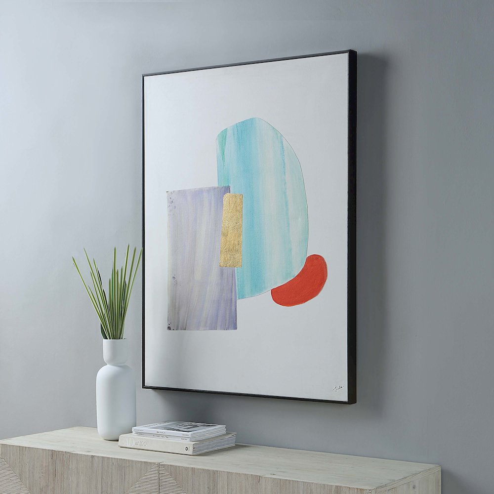 Esmererlda Rectangular Canvas Art. Picture 2