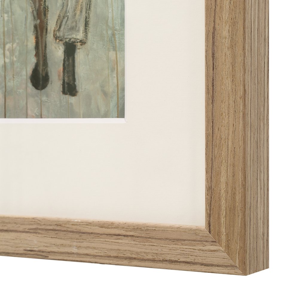 Julien 12" Wide Wall Decor, Medium Walnut. Picture 4