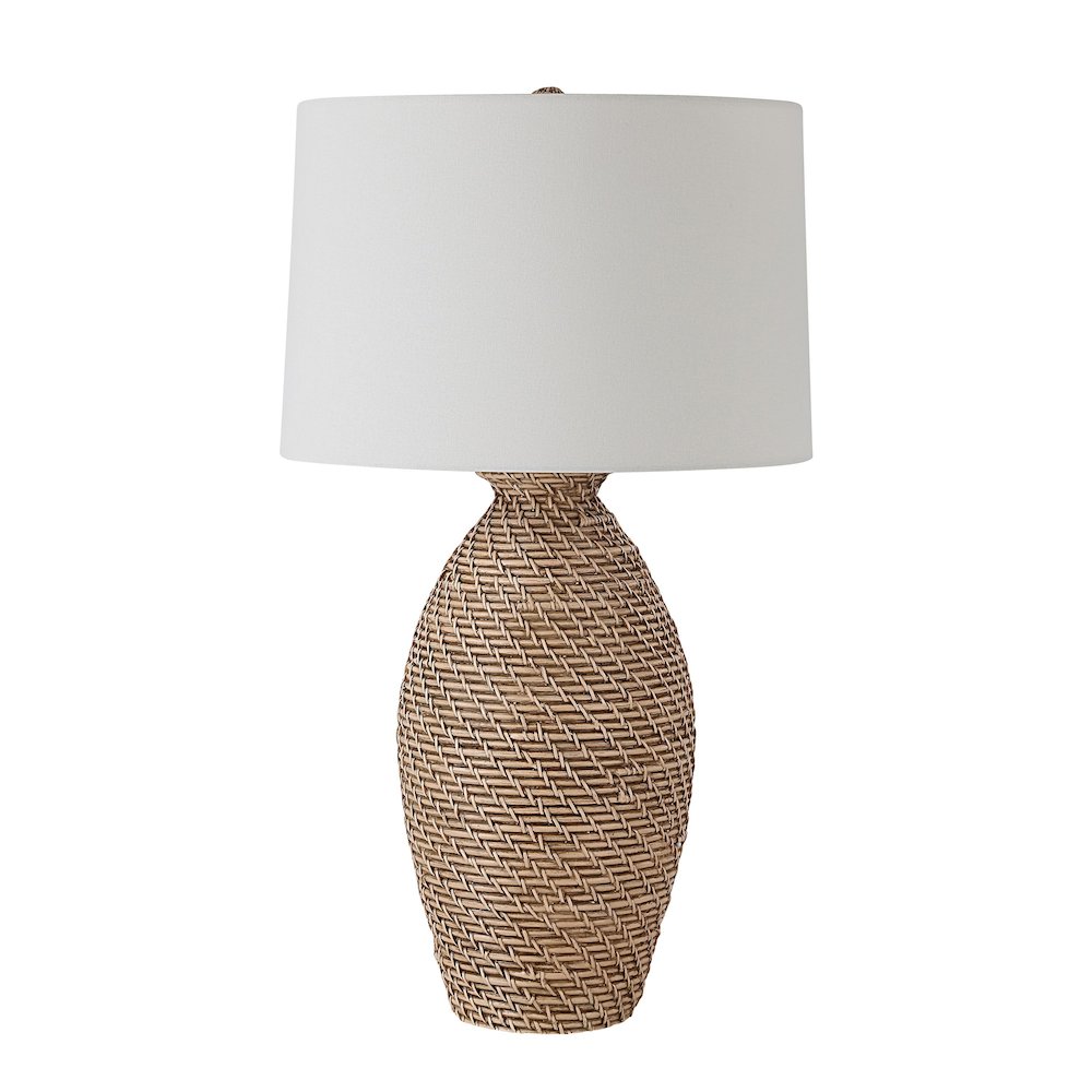 Santal 30" Height Table Lamp, Brown. Picture 1