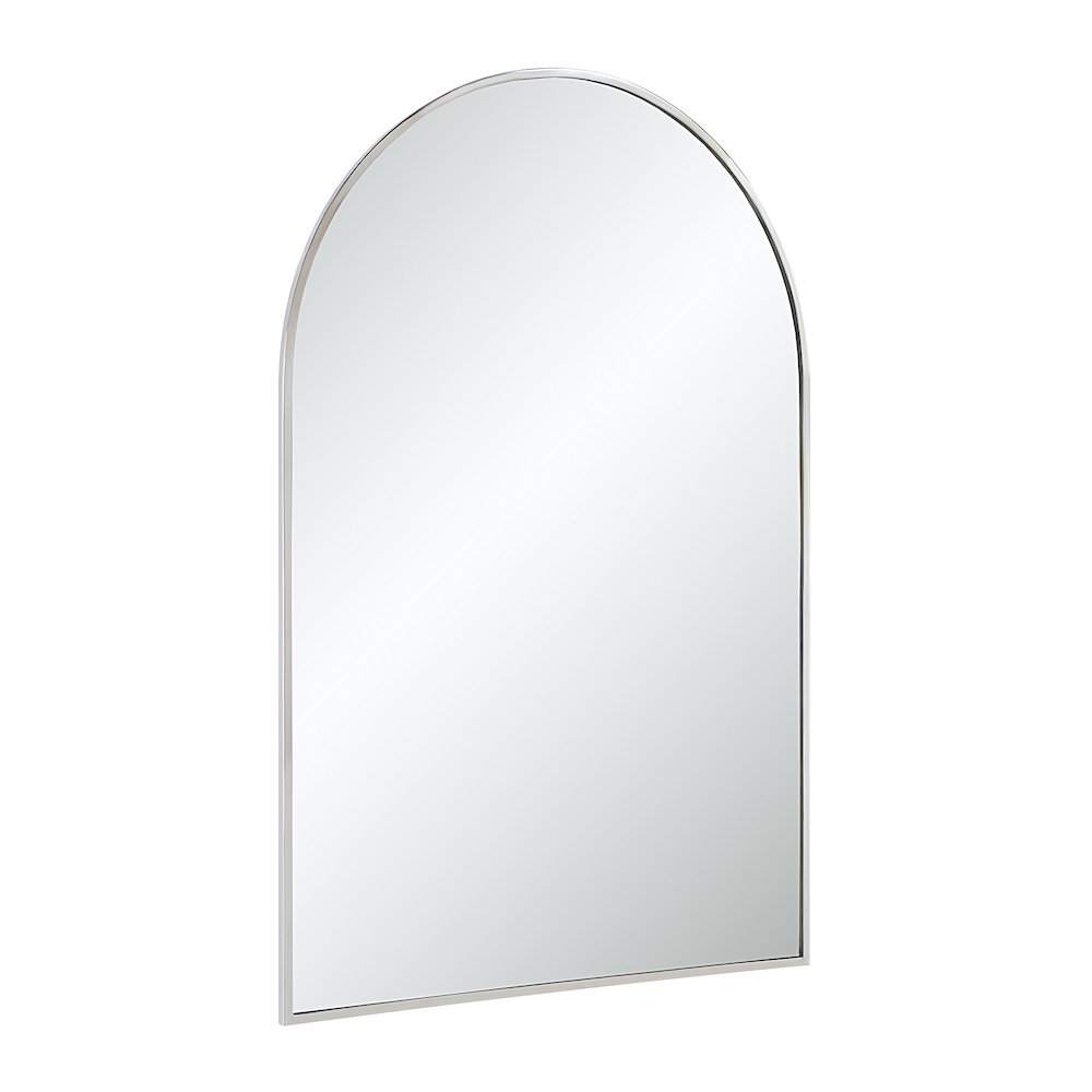 Plaka 36" H x 24" W Wall Mirror, Grey. Picture 3