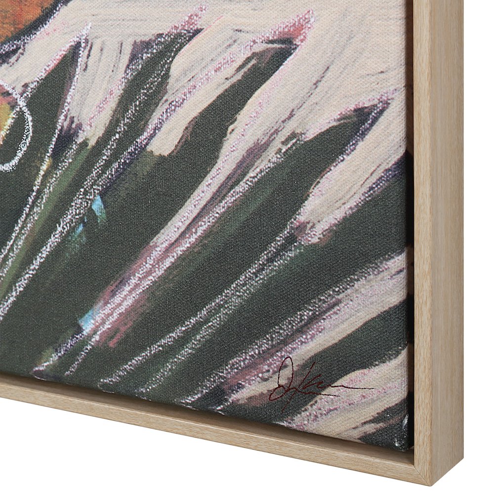 Belleza 40" H x 40" W Canvas Art, Green. Picture 4