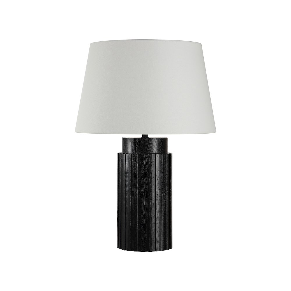 Stilus 26.0" Height Table Lamps, Matte Black. Picture 1