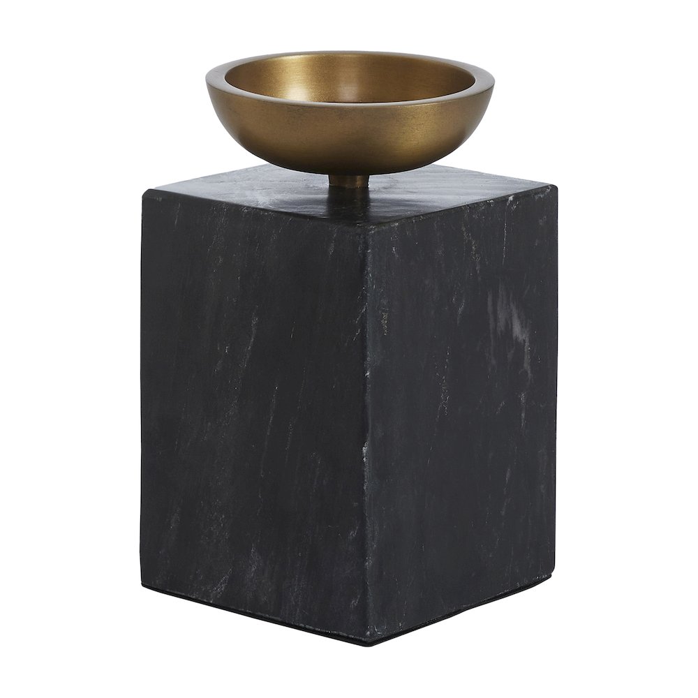 Poema Candle Holder, Gold. Picture 1