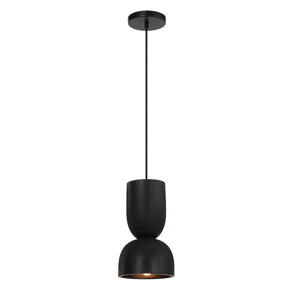 Caen 121.75" Height Ceiling Fixture, Black. Picture 5