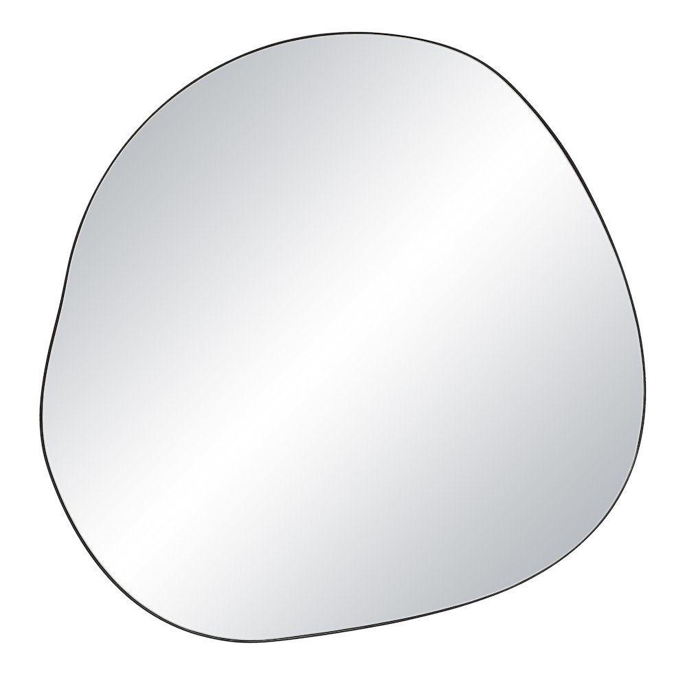Dolly Wall Mirror In Black Color. Picture 1