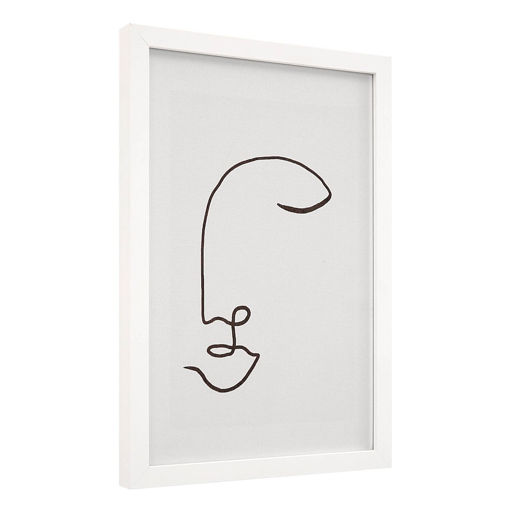 Priyanka 7 Piece Wide Wall Art, White. Picture 12