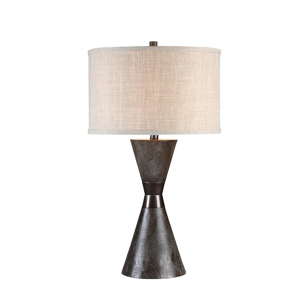 Vyara 29" Height Table Lamp, Brown. Picture 3
