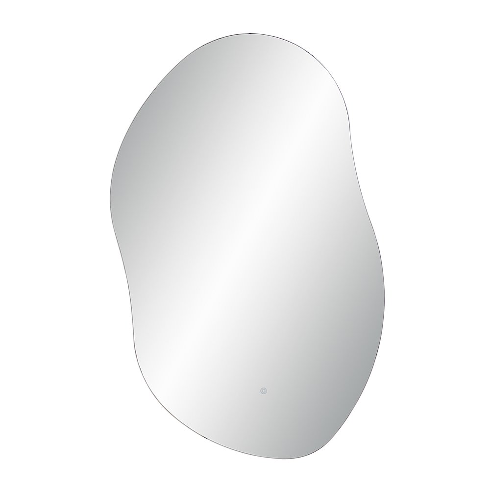Forli 45" Tall Irregular Led Mirror, Clear. Picture 1