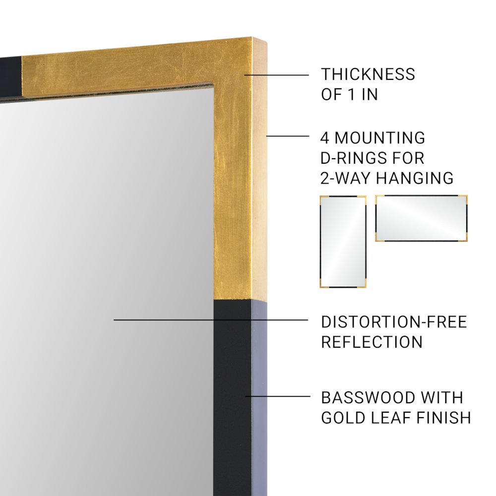 Osmond Rectangular Mirror. Picture 4
