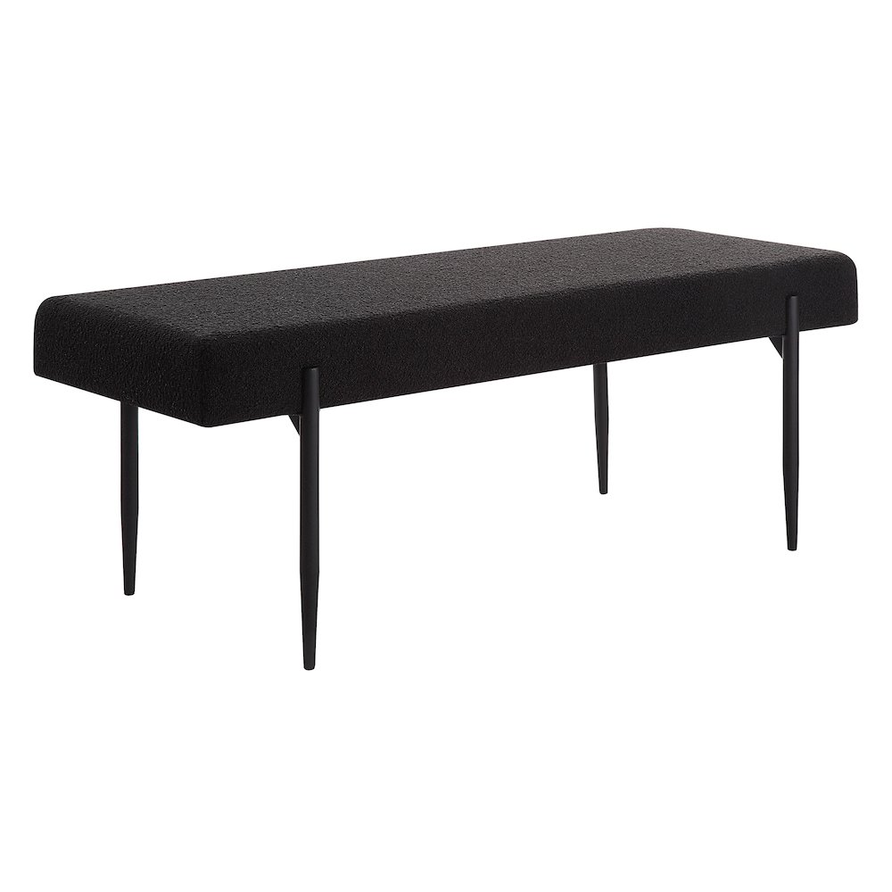 Lowe Bench In Black Color. Picture 3