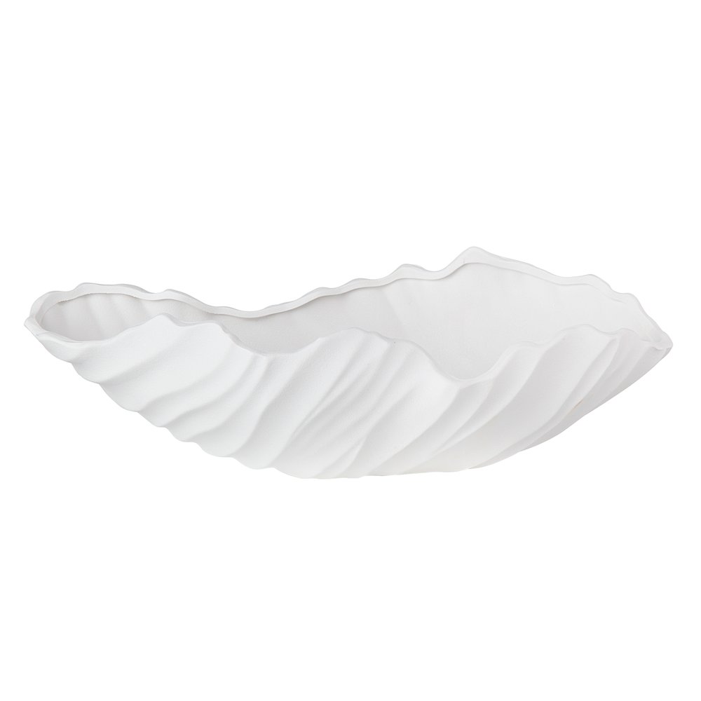Darius Bowl In White Color. Picture 1