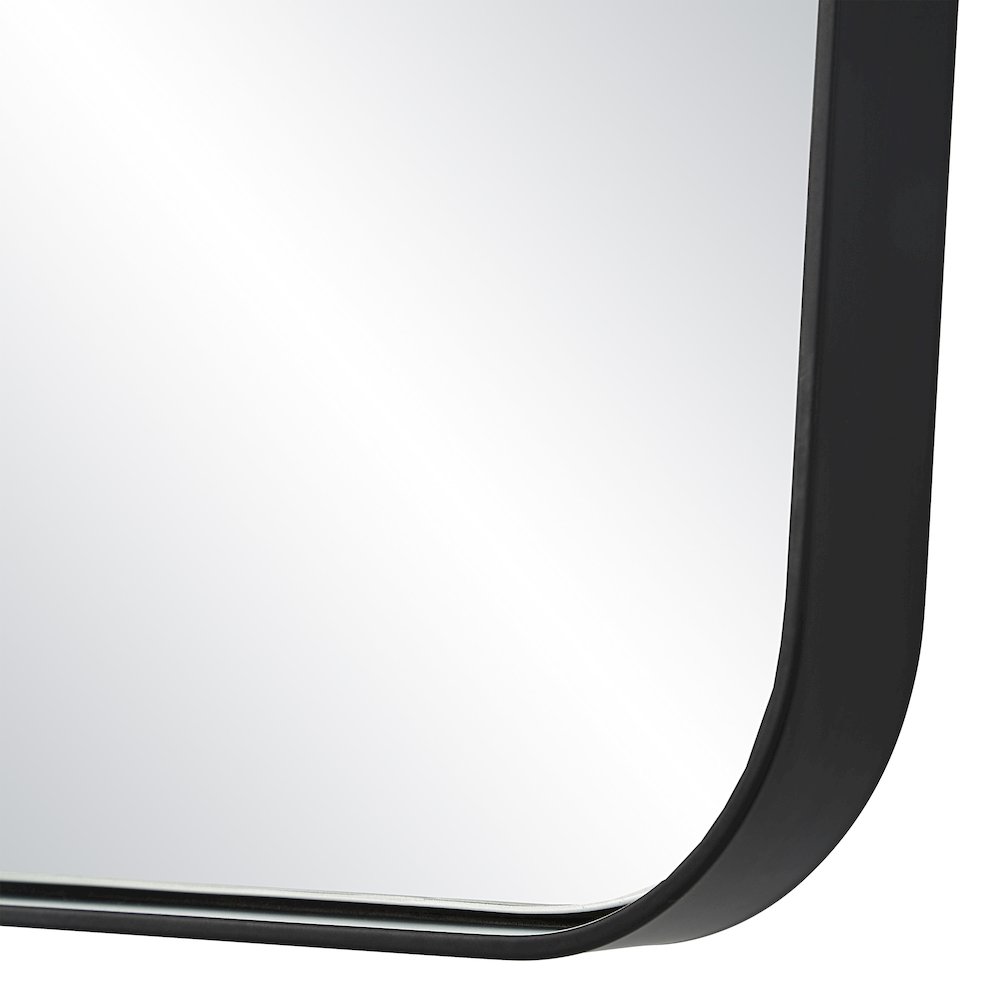 Kateri Wall Mirror In Black Color. Picture 5