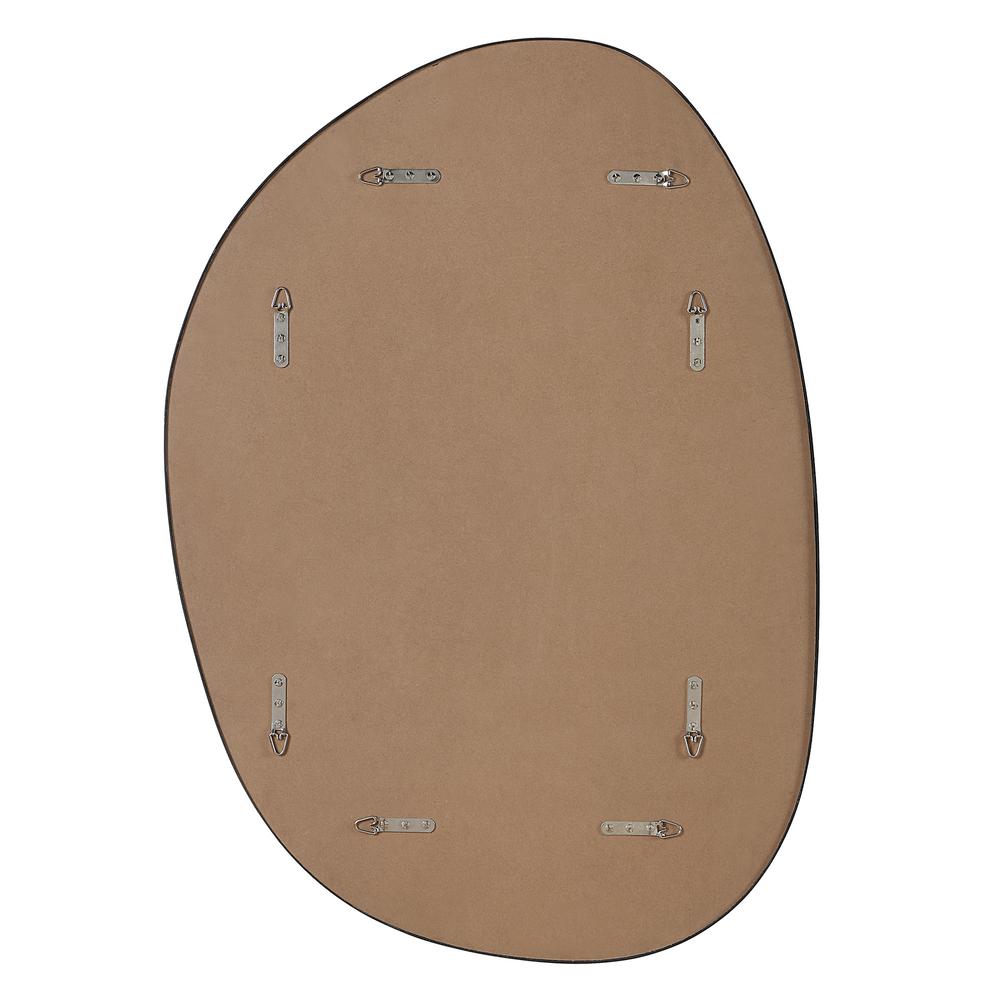 Bozeman 30 x 42 Irregular,Rectangular,Oval Framed Mirror. Picture 3