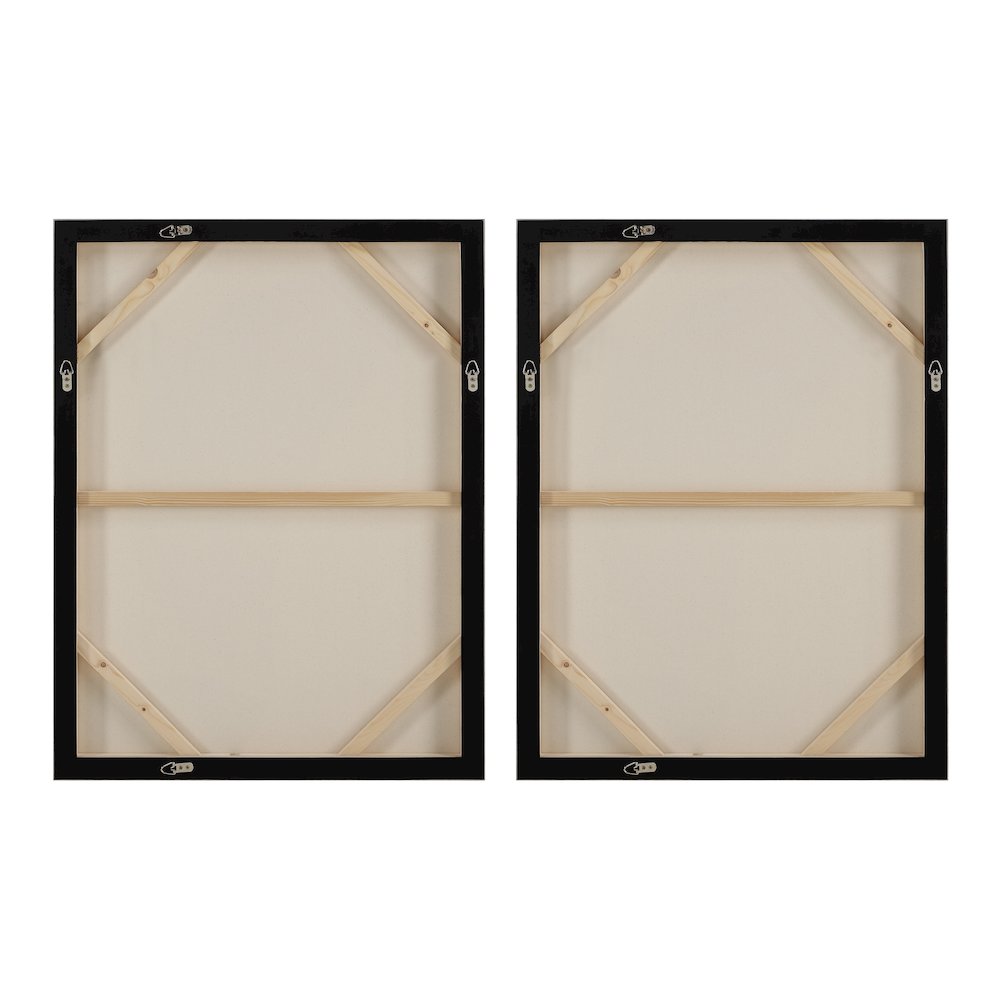 Alcea 40" H x 30" W Canvas Art, (2 Piece Set). Picture 4