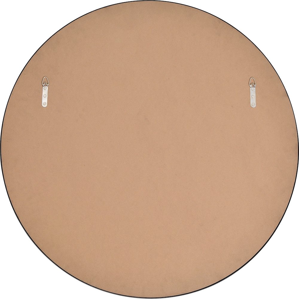Posadas 36 x 36 Round Framed Mirror. Picture 4
