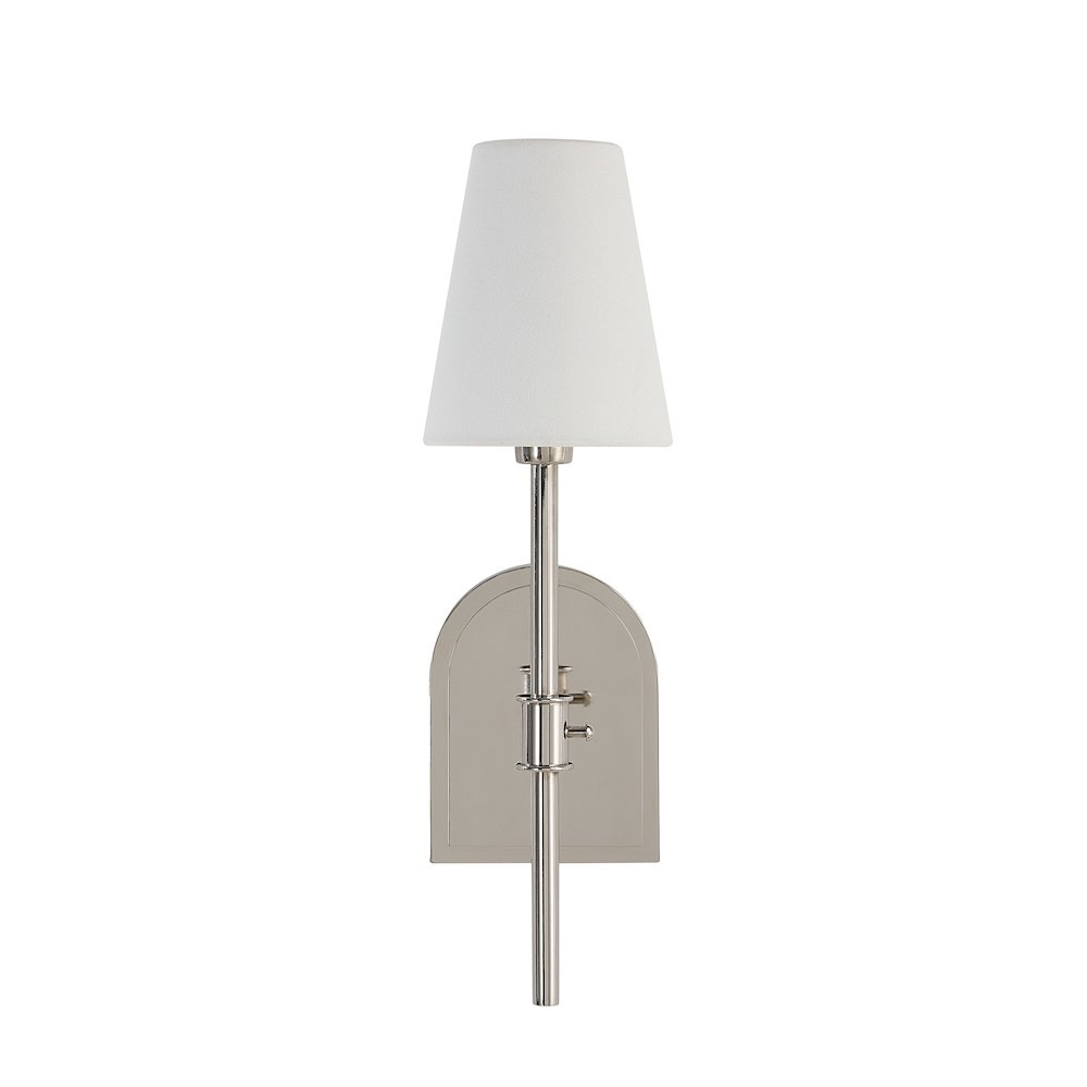 Nowra 17.38" Height Wall Sconce, Grey. Picture 1