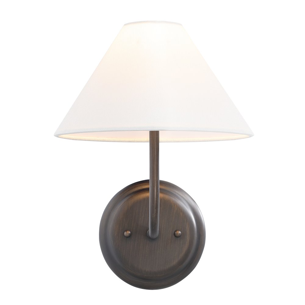 Serena 13.5" Dark Antique Bronze 1-Light Wall Sconce. Picture 2