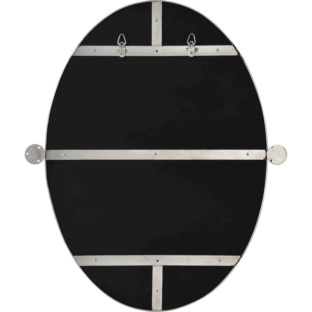 Azalea 24 in. x 30 in. Oval Framed Mirror. Picture 4