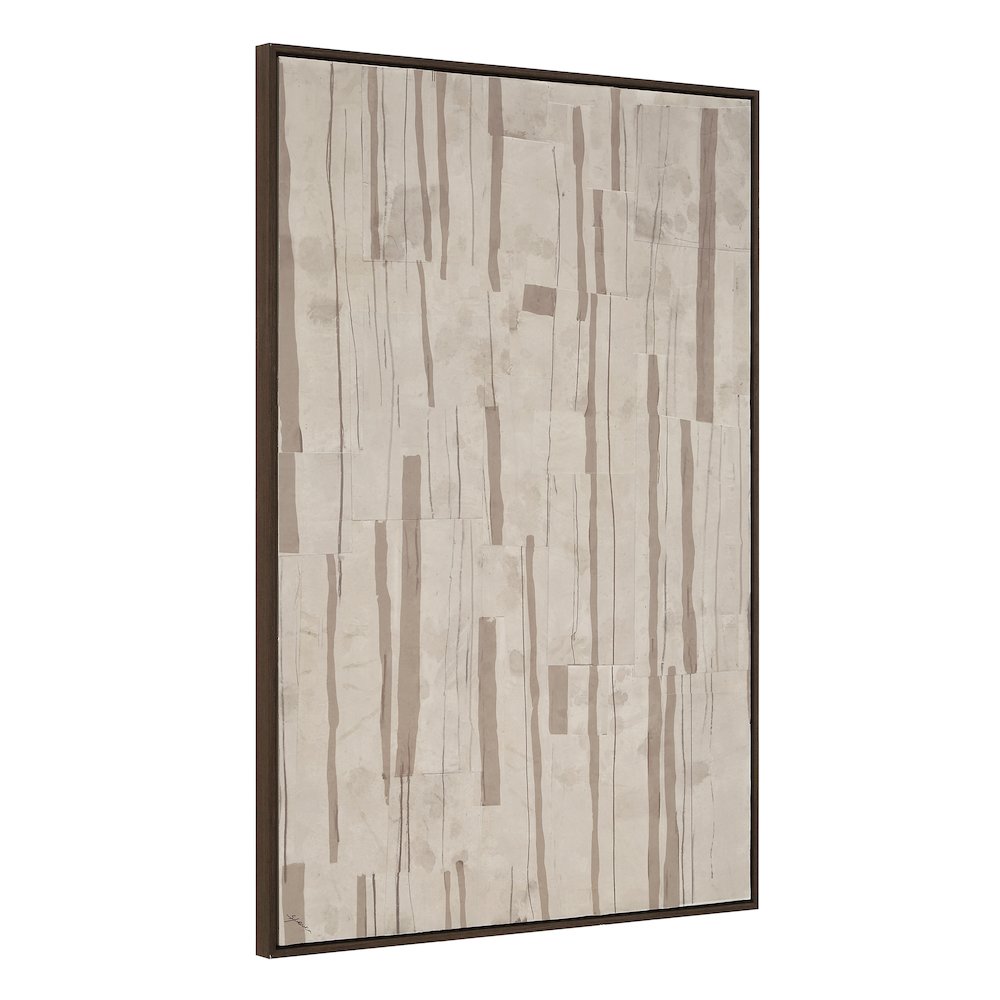 Sediment 40" H x 60" W Canvas Art. Picture 3